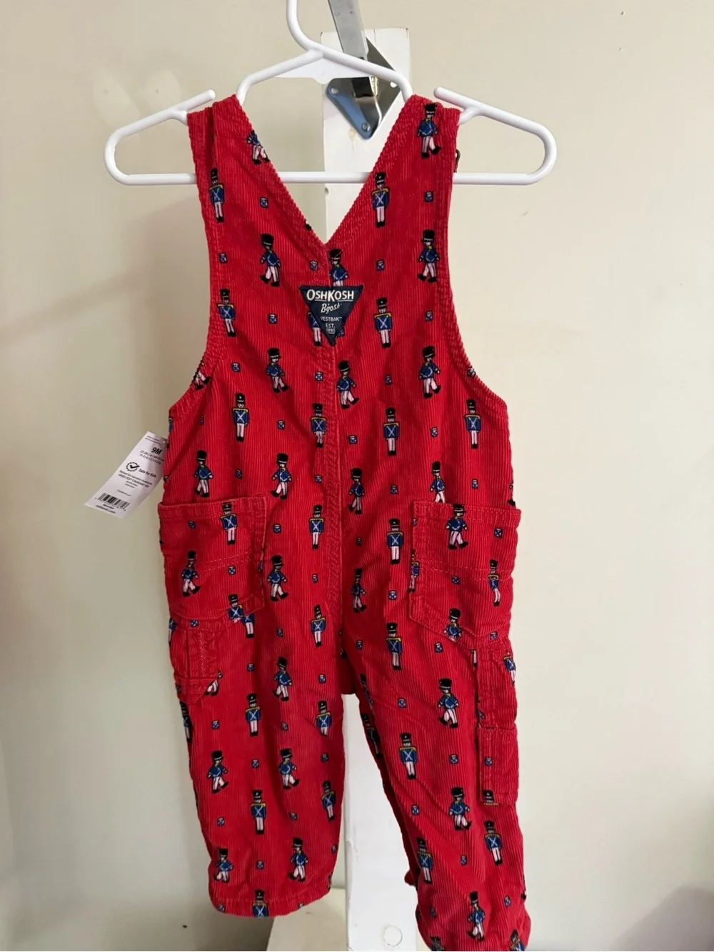 NWT Oshkosh B’Gosh Toy Soldier Overalls